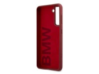 BMW Silicone Signature Logo Case for Samsung Galaxy S21+ - Red BMW Silicone Signature Logo Case for Samsung Galaxy S21+ - Red