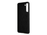 Capa BMW Silicone Stripes M Collection para Samsung Galaxy S21+ - Preta Capa BMW Silicone Stripes M Collection para Samsung Galaxy S21+ - Preta