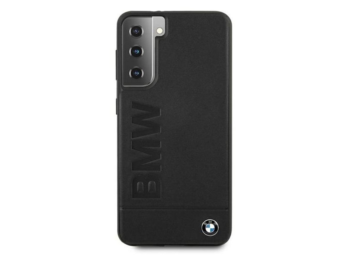 Capa com logotipo BMW Signature para Samsung Galaxy S21+ - Preta