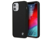 Funda de silicona BMW Signature para iPhone 12 mini - Negra Funda de silicona BMW Signature para iPhone 12 mini - Negra