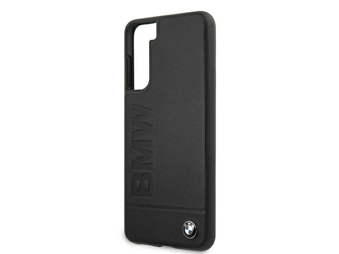 Capa com logotipo BMW Signature para Samsung Galaxy S21+ - Preta