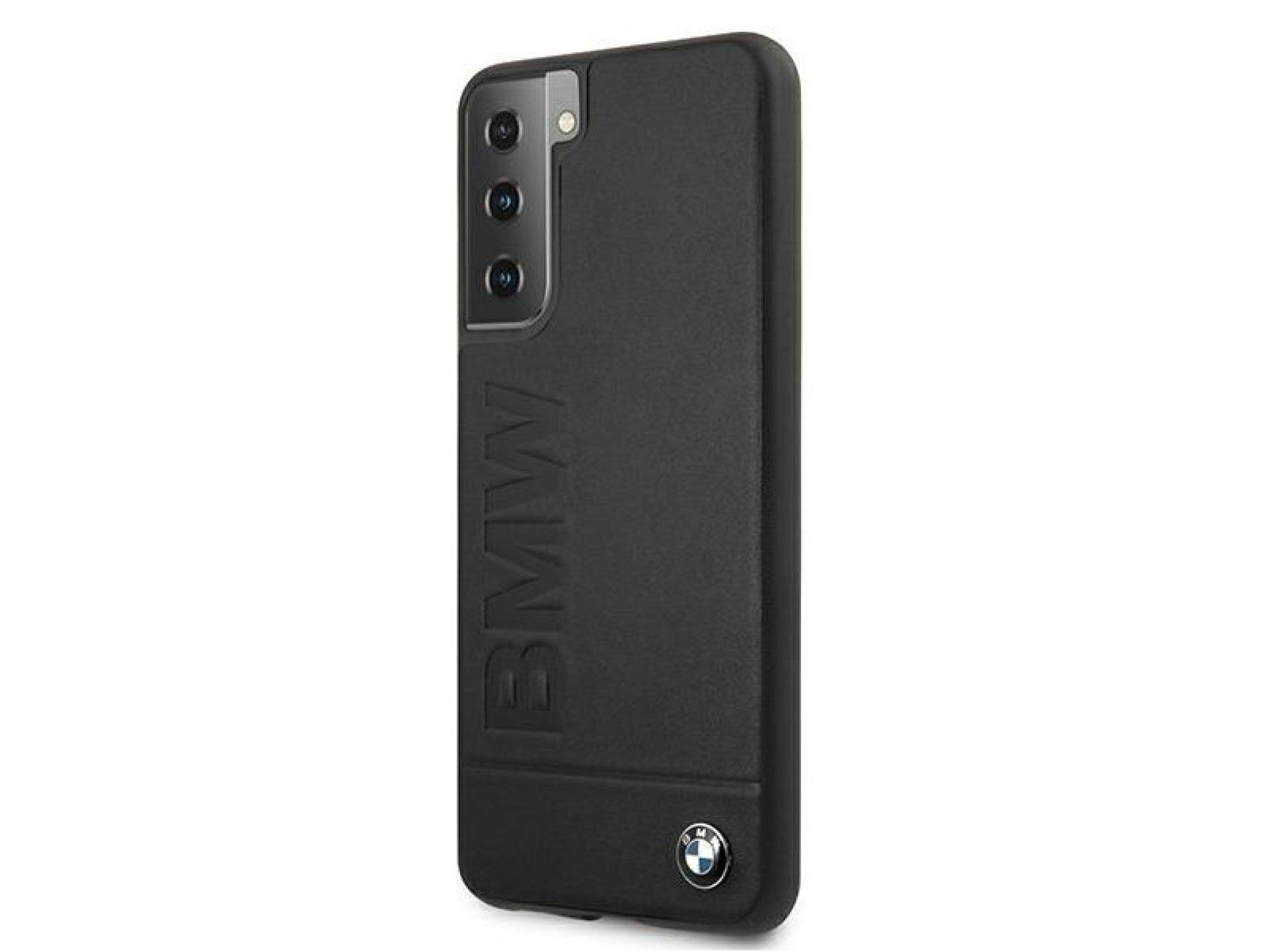 Capa com logotipo BMW Signature para Samsung Galaxy S21+ - Preta