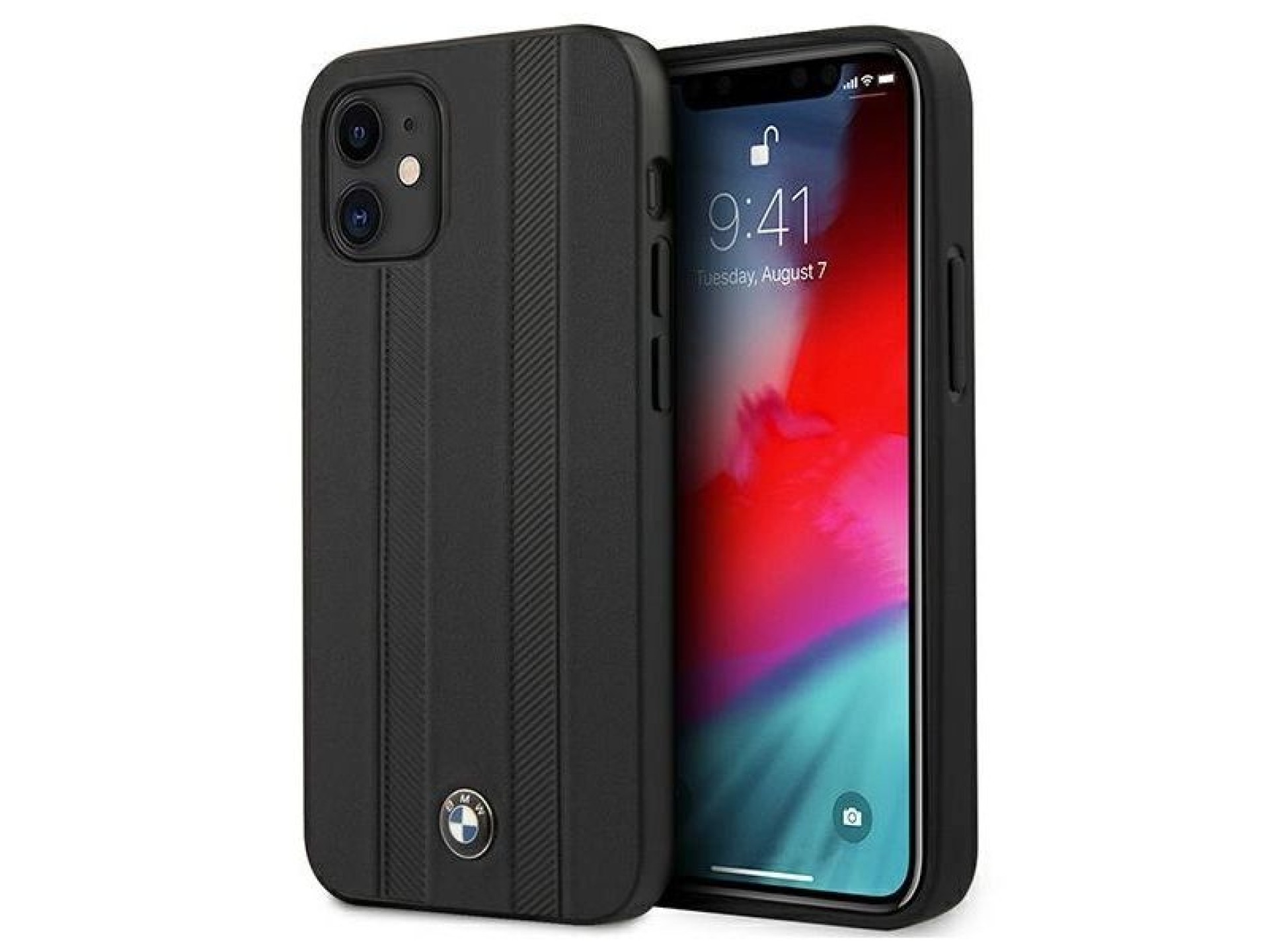 BMW Signature Tire Marks iPhone 12 mini Case - Black