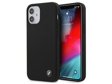 BMW Silicone Signature Case for iPhone 12 mini - Black BMW Silicone Signature Case for iPhone 12 mini - Black
