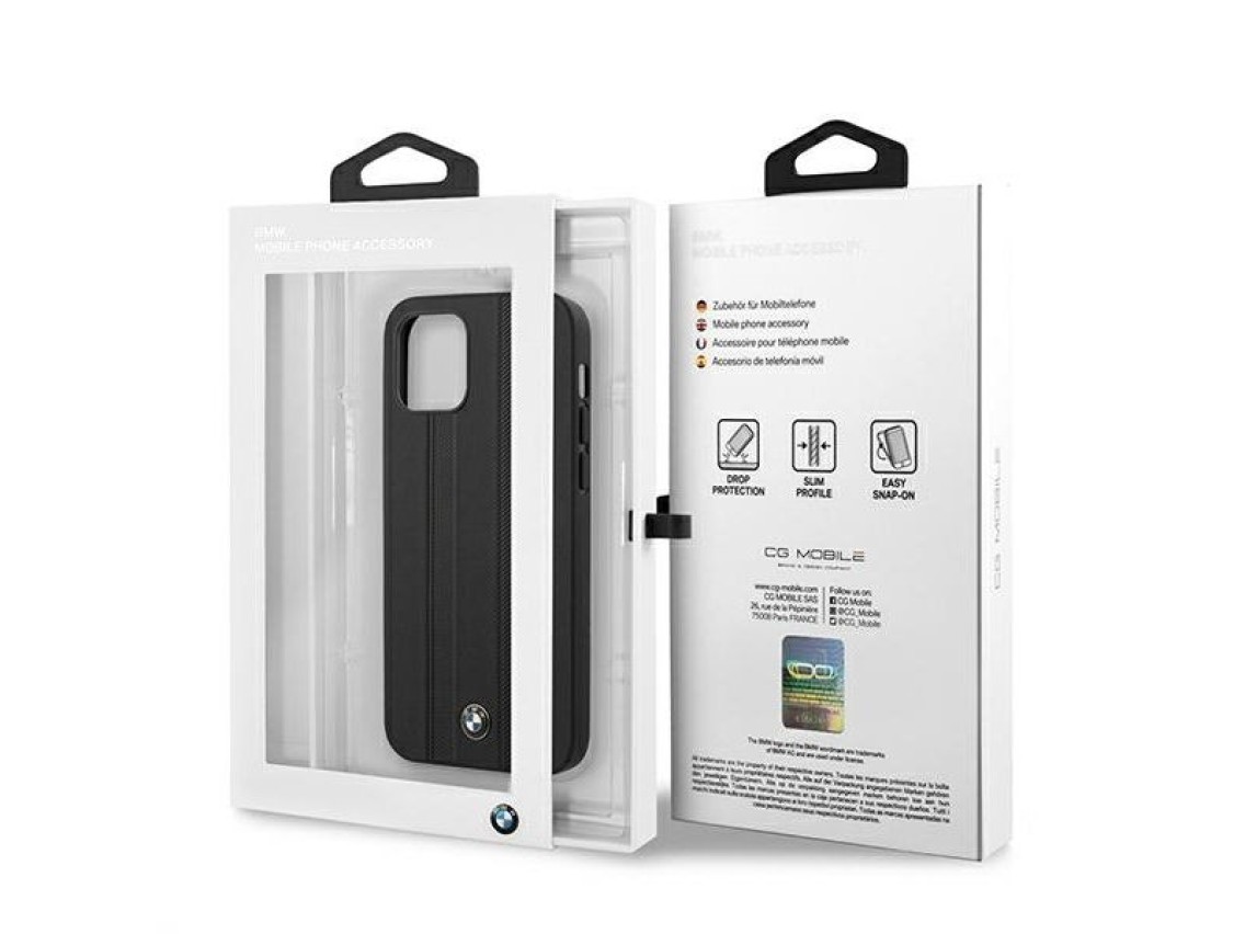 BMW Signature Tire Marks iPhone 12 mini Case - Black