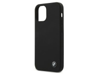 Funda de silicona BMW Signature para iPhone 12 mini - Negra Funda de silicona BMW Signature para iPhone 12 mini - Negra