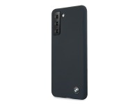 Funda de silicona BMW Signature para Samsung Galaxy S21+ - Azul marino