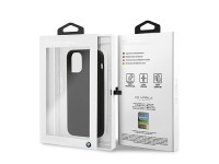 Funda de silicona BMW Signature para iPhone 12 mini - Negra Funda de silicona BMW Signature para iPhone 12 mini - Negra