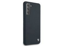 Funda de silicona BMW Signature para Samsung Galaxy S21+ - Azul marino