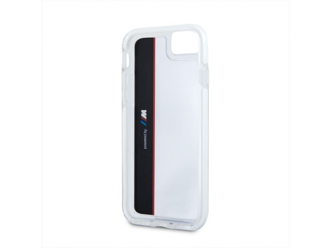 Capa BMW Motorcase para iPhone 7 / 8 / SE 2020 / SE 2022 - Preta Transparente