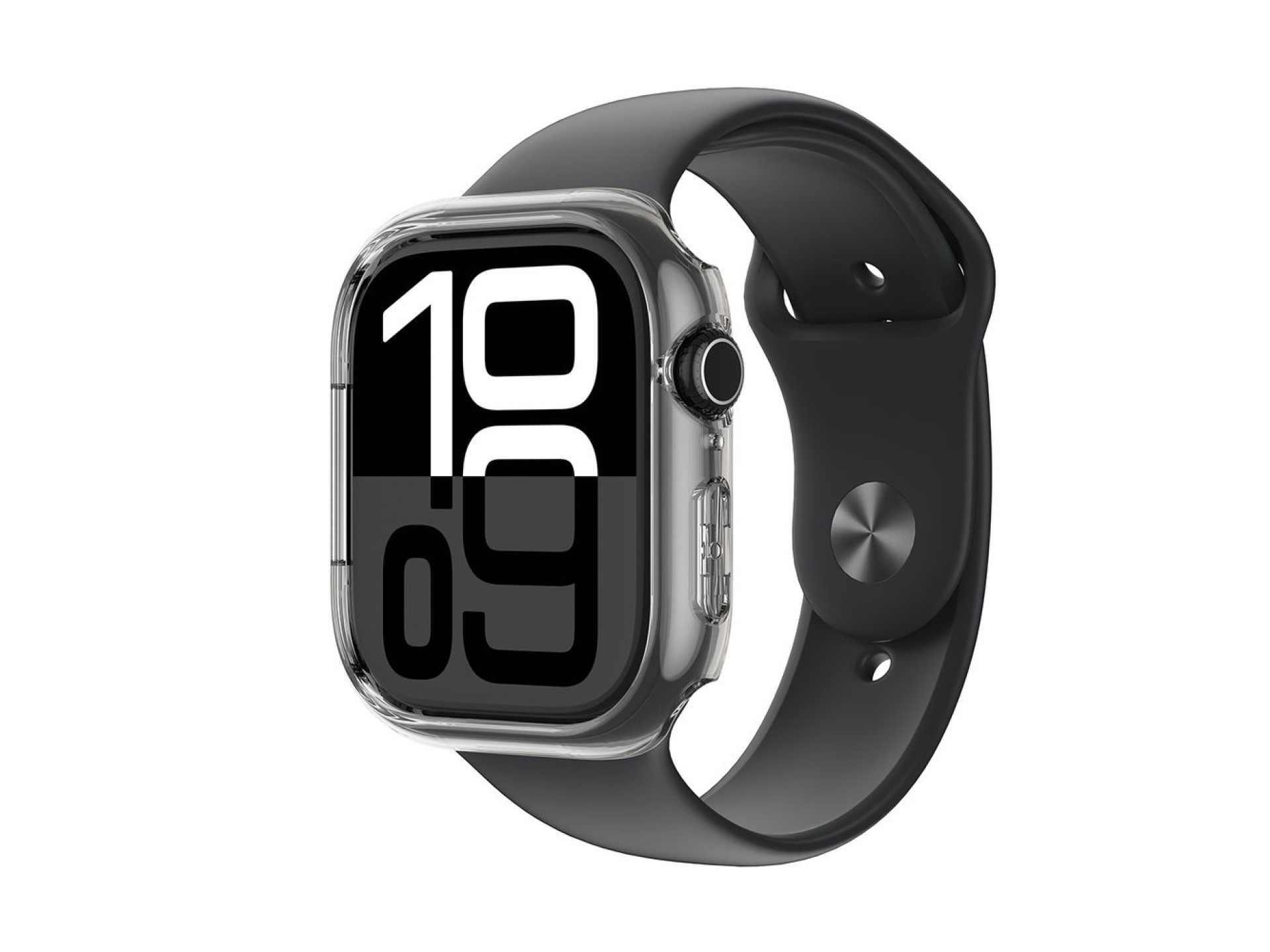 Capa minimalista AmazingThing para Apple Watch 42mm - Transparente