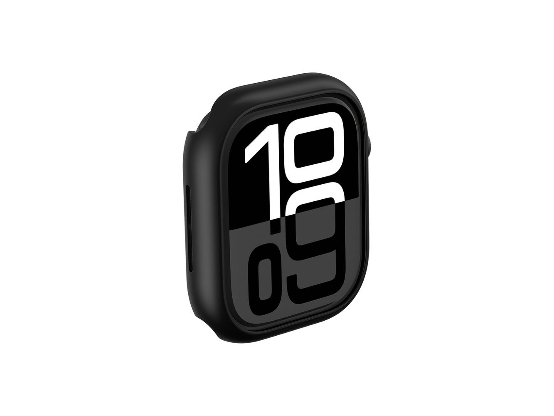 Funda minimalista AmazingThing para Apple Watch de 46 mm – negra