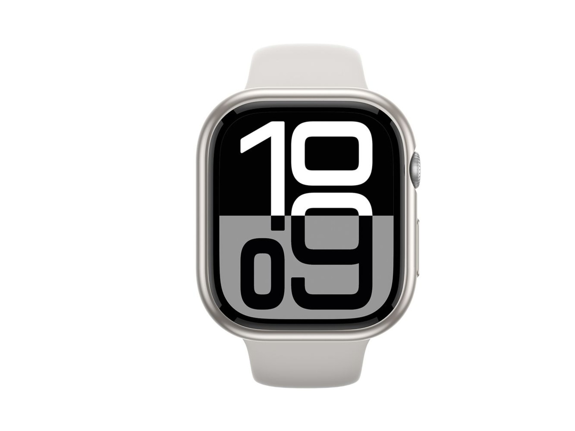 Capa minimalista AmazingThing para Apple Watch 46mm – prata