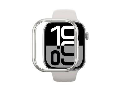 Capa minimalista AmazingThing para Apple Watch 46mm � prata