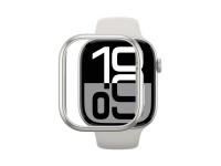 Capa minimalista AmazingThing para Apple Watch 46mm – prata Capa minimalista AmazingThing para Apple Watch 46mm – prata
