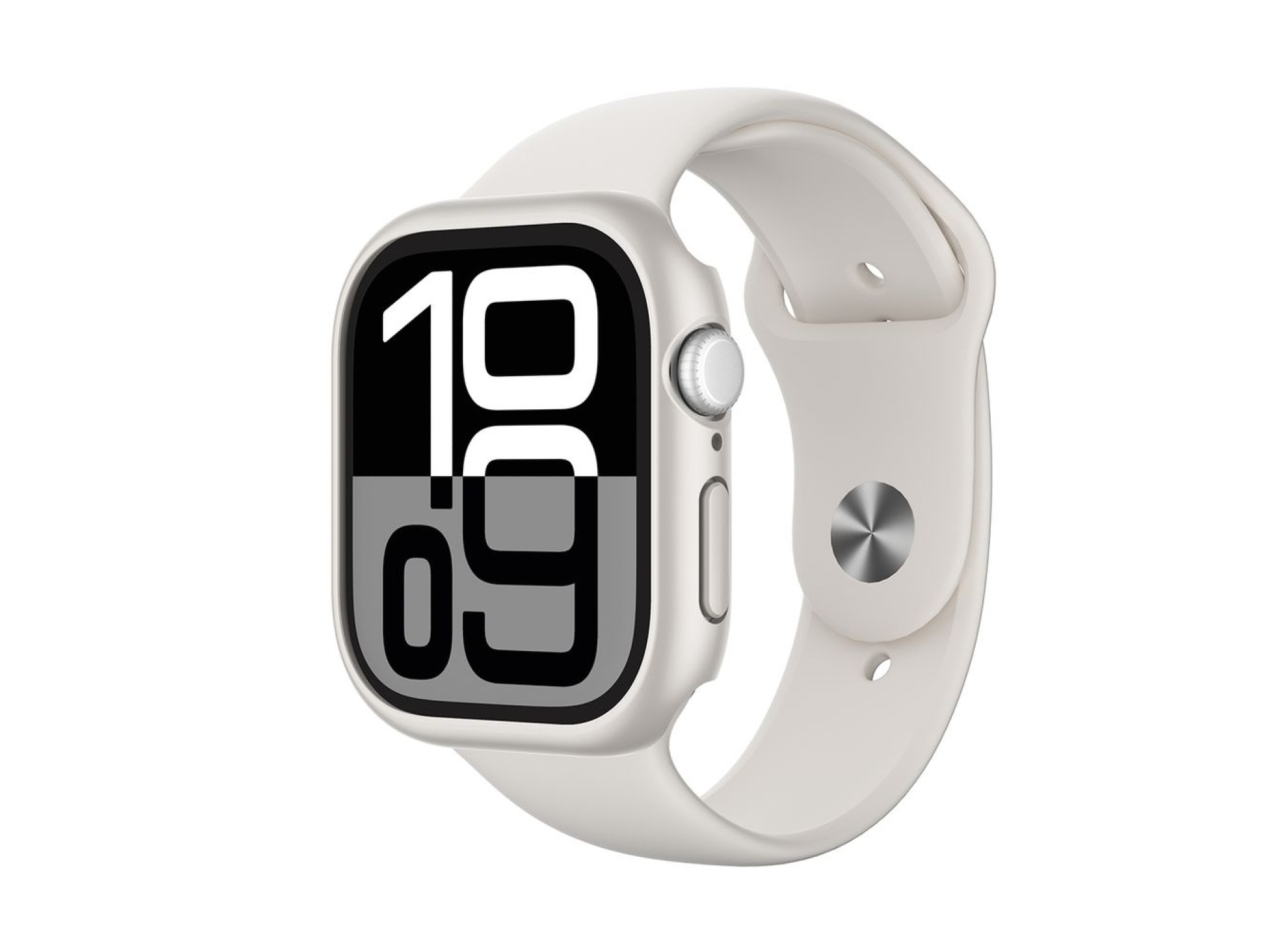 Capa minimalista AmazingThing para Apple Watch 46mm – prata