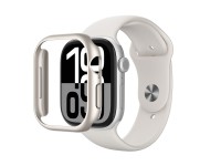 Capa minimalista AmazingThing para Apple Watch 46mm – prata Capa minimalista AmazingThing para Apple Watch 46mm – prata