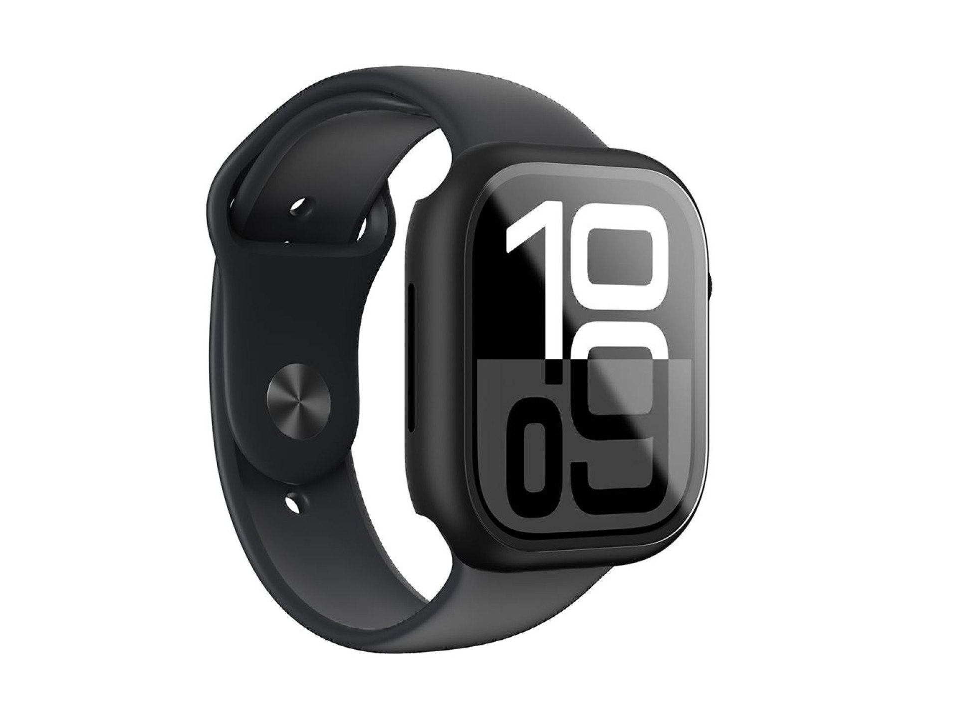 Capa de vidro AmazingThing Radix para Apple Watch 46mm – Preta