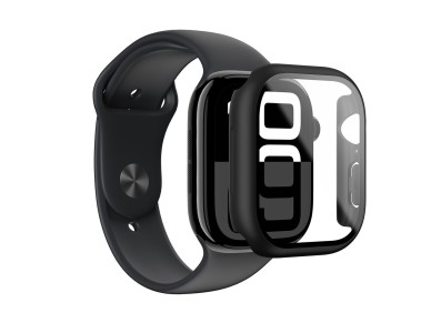 Capa de vidro AmazingThing Radix para Apple Watch 46mm � Preta
