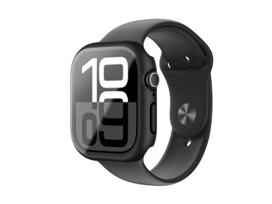 Capa de vidro AmazingThing Radix para Apple Watch 46mm � Preta
