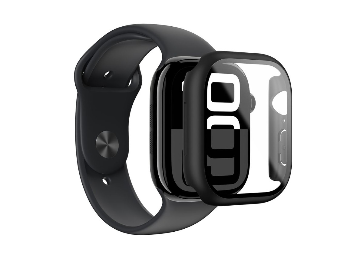 AmazingThing Radix Glass Case for Apple Watch 42mm - Black