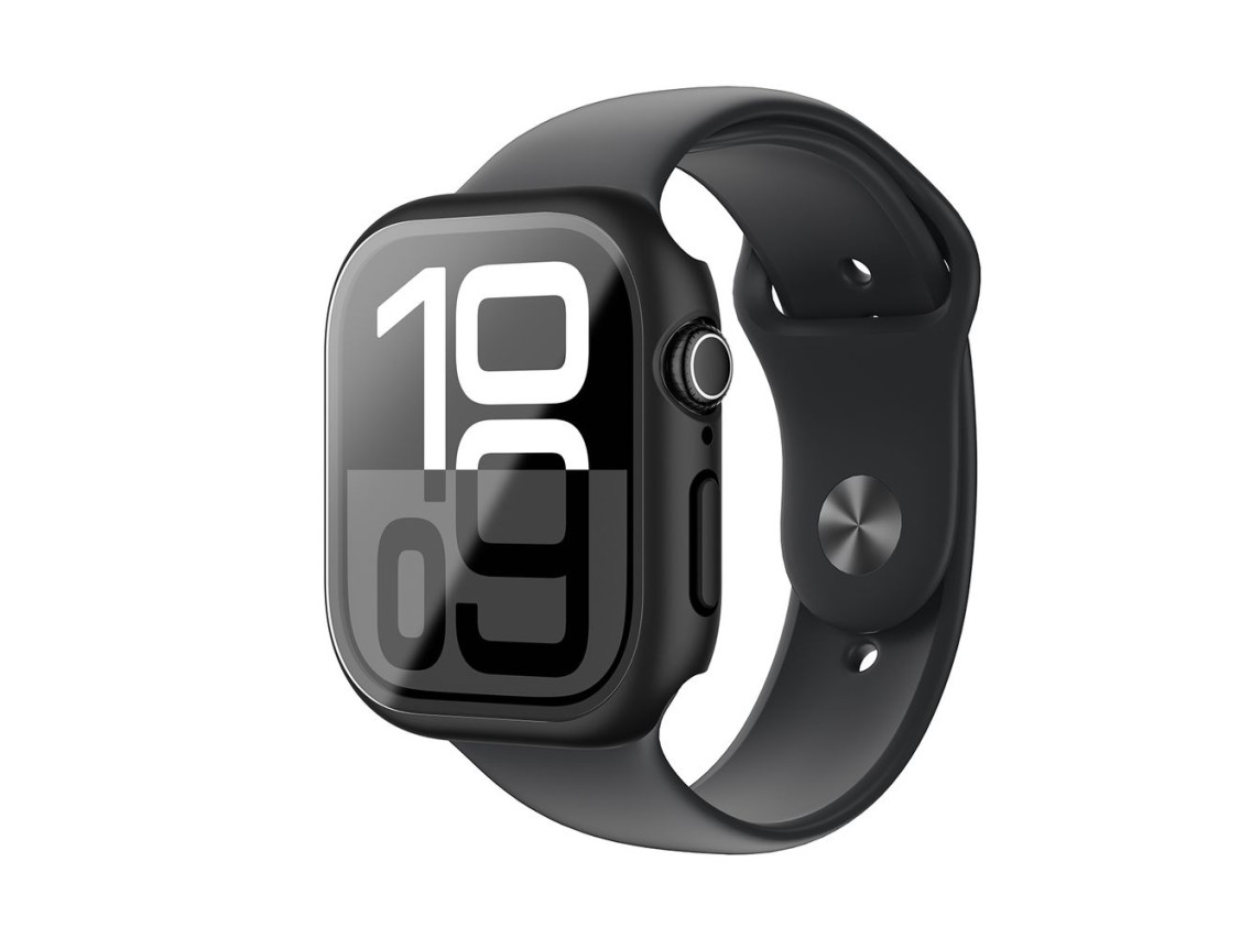 AmazingThing Radix Glass Case for Apple Watch 42mm - Black