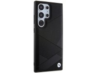 BMW BMHCS24L23RCGPK S24 Ultra S928 negro/negro estuche r�gido de cuero Signature con patr�n de l�nea