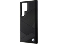 BMW BMHCS24L23RCGPK S24 Ultra S928 negro/negro estuche r�gido de cuero Signature con patr�n de l�nea