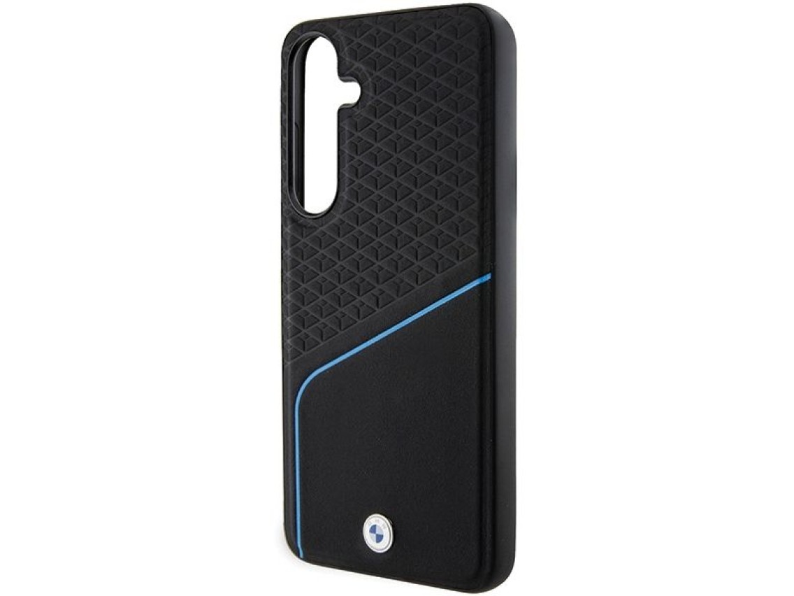 BMW BMHMS24S23RDCLK S24 S921 black/black hardcase Signature Leather Textured & Line MagSafe