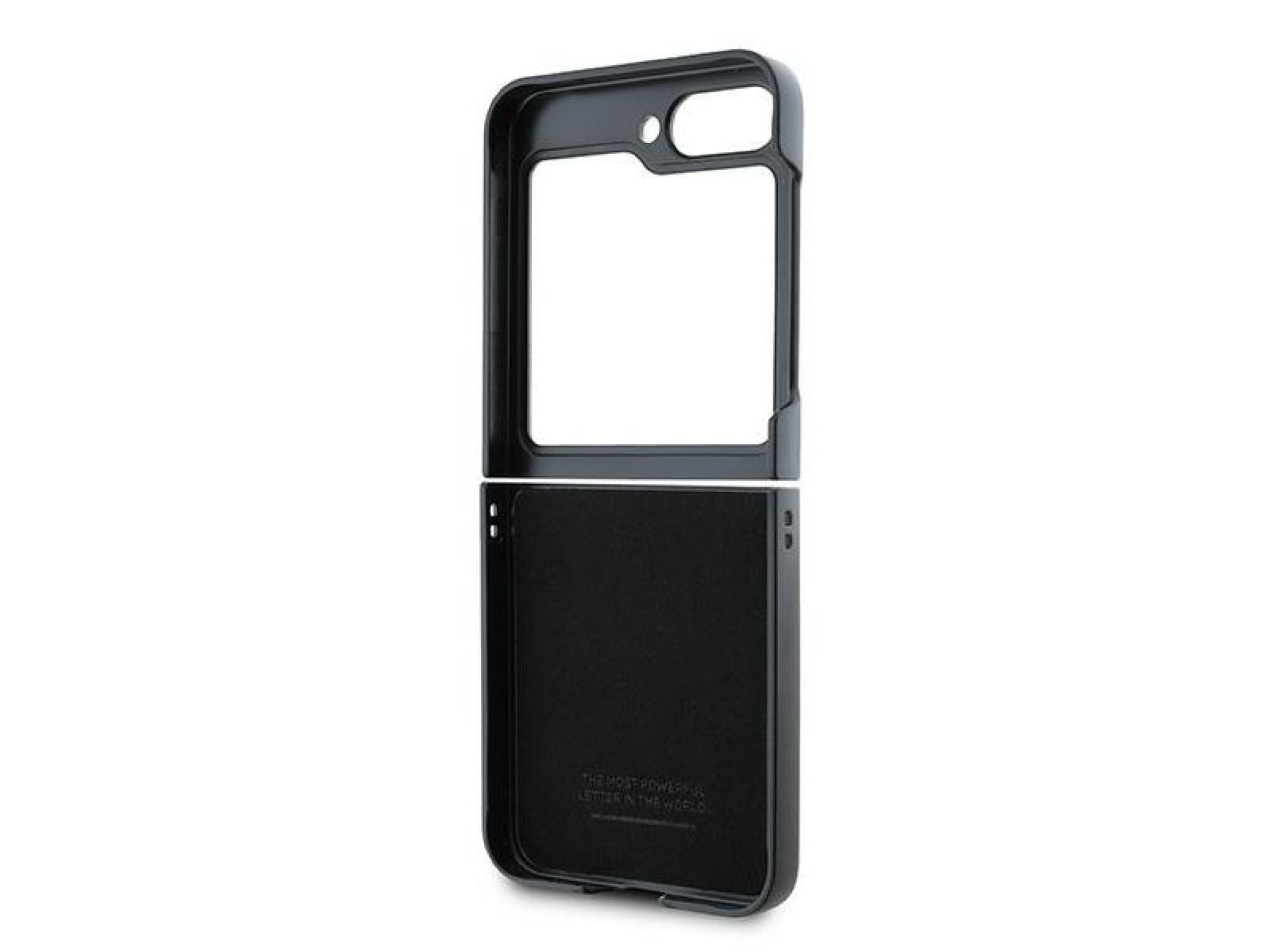 BMW Carbon Tricolor Case for Samsung Galaxy Z Flip 6 - Black