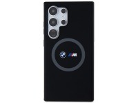 Funda de silicona con anillo estampado BMW M MagSafe para Samsung Galaxy S24 Ultra - negra Funda de silicona con anillo estampado BMW M MagSafe para Samsung Galaxy S24 Ultra - negra