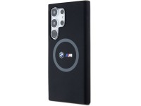 Funda de silicona con anillo estampado BMW M MagSafe para Samsung Galaxy S24 Ultra - negra Funda de silicona con anillo estampado BMW M MagSafe para Samsung Galaxy S24 Ultra - negra