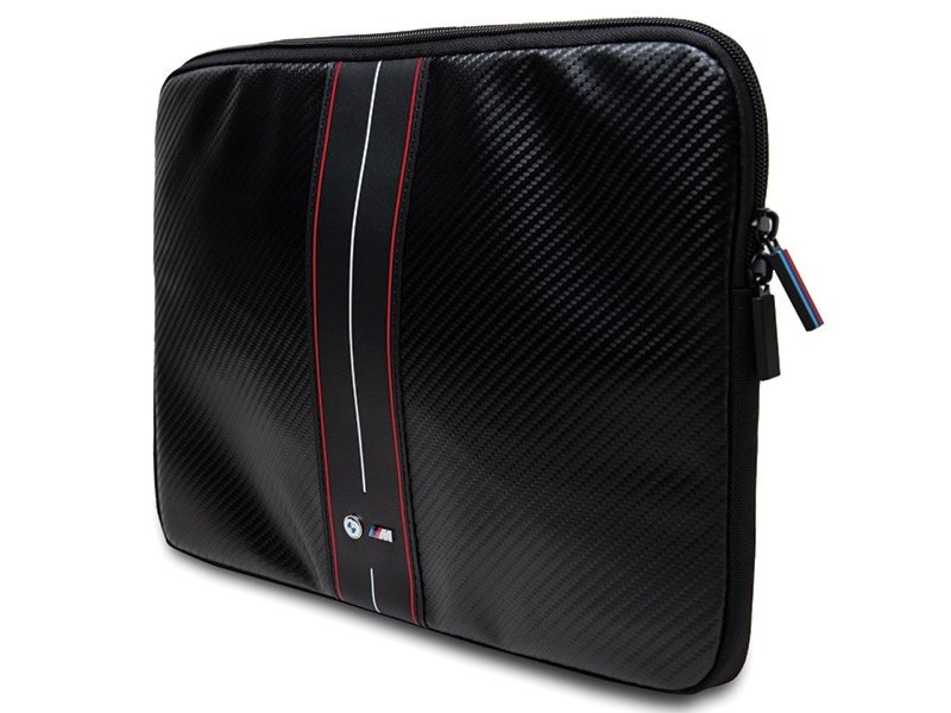 BMW Carbon & Red Stripe sleeve for a 14
