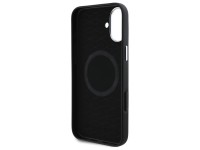 Funda BMW M Smooth Full Wrapped Metal MagSafe para iPhone 16 Plus - Negra