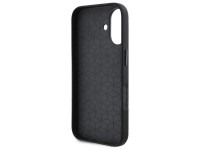 Capa para iPhone 16 em metal com acabamento em fibra de carbono da BMW - Preta Capa para iPhone 16 em metal com acabamento em fibra de carbono da BMW - Preta