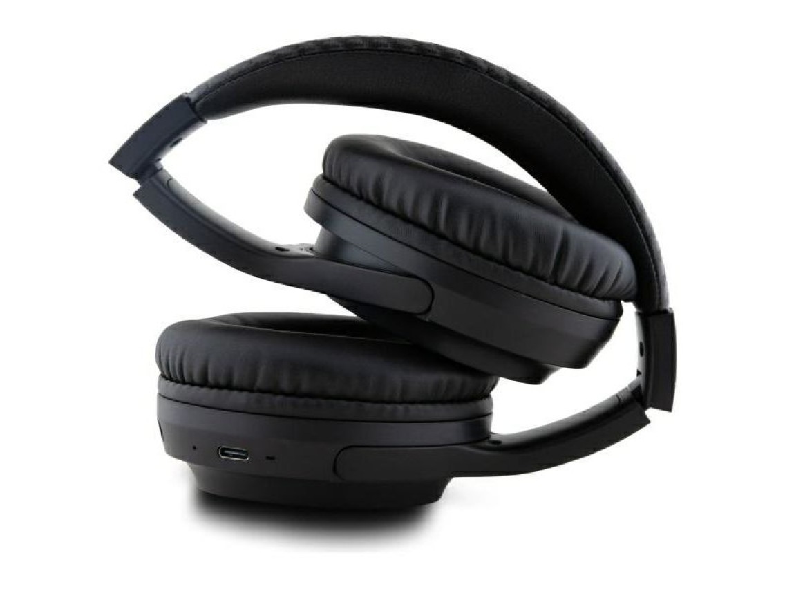 BMW Bluetooth ENC Headphones BMBHMIAV27MBCTK Black/Black Printed Logos