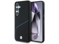 BMW Leather Textured and Smooth MagSafe Case for Samsung Galaxy S25 - Black BMW Leather Textured and Smooth MagSafe Case for Samsung Galaxy S25 - Black
