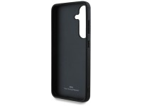 BMW Leather Big Wordmark Case for Samsung Galaxy S25+ - Black
