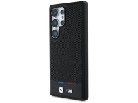 Funda BMW de cuero con franja tricolor MagSafena para Samsung Galaxy S25 Ultra - Negra Funda BMW de cuero con franja tricolor MagSafena para Samsung Galaxy S25 Ultra - Negra