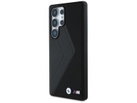 Funda BMW de cuero con rayas extragrandes y MagSafe para Samsung Galaxy S25 Ultra - negra Funda BMW de cuero con rayas extragrandes y MagSafe para Samsung Galaxy S25 Ultra - negra