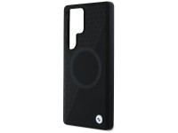 BMW Leather Half Textured MagSafe Case for Samsung Galaxy S25 Ultra - Black BMW Leather Half Textured MagSafe Case for Samsung Galaxy S25 Ultra - Black