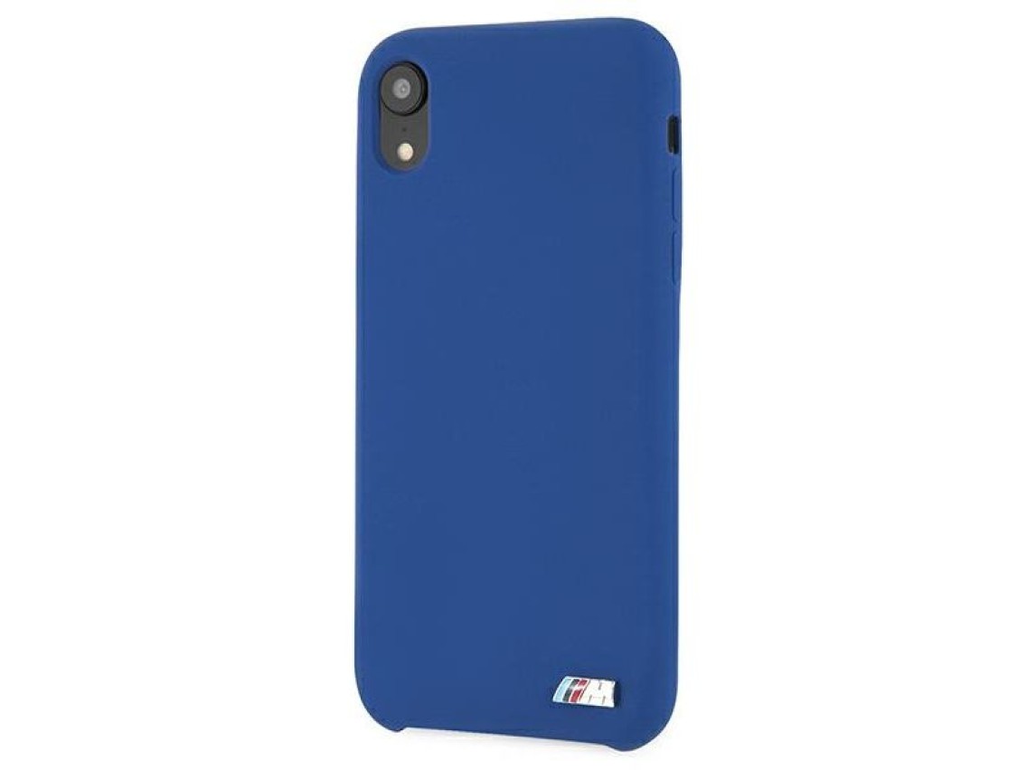 BMW Silicone M Collection iPhone Xr Case - Blue