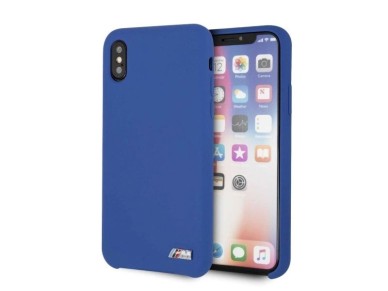 Funda de silicona BMW M Collection para iPhone X/Xs - Azul Funda de silicona BMW M Collection para iPhone X/Xs - Azul