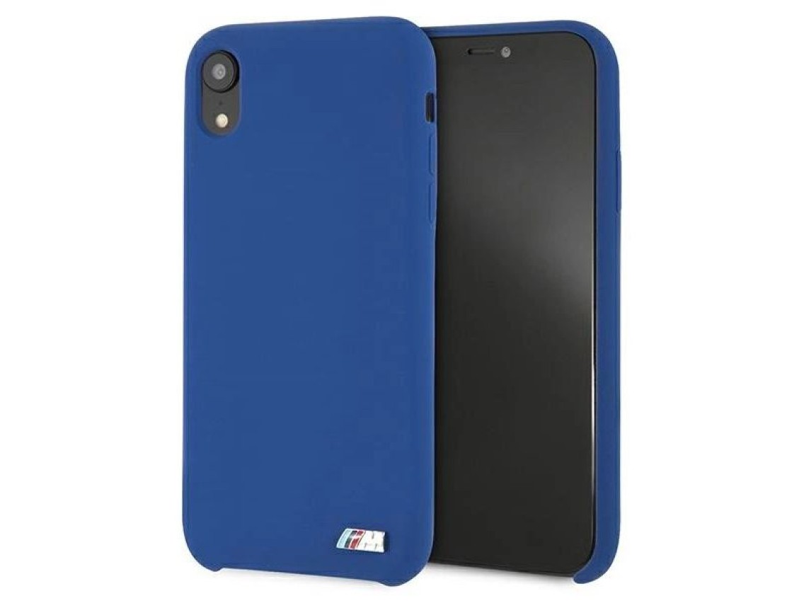 BMW Silicone M Collection iPhone Xr Case - Blue