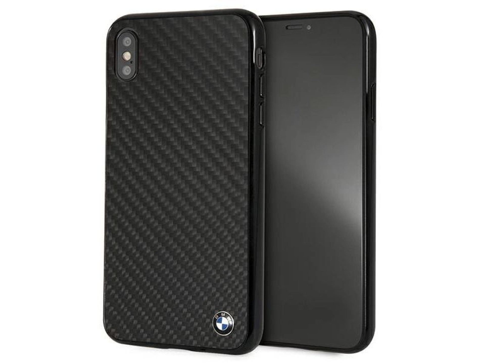 BMW Siganture Carbon Case for iPhone Xs Max - Black