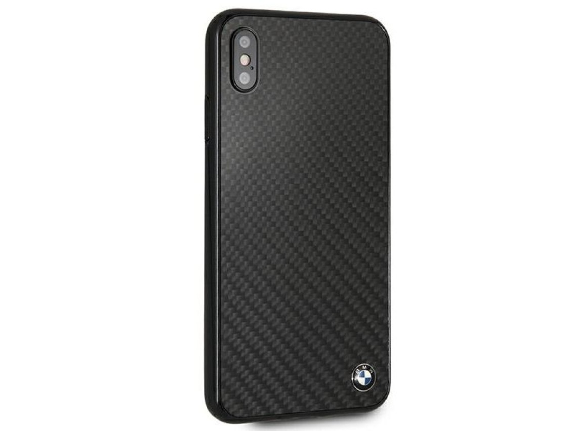 BMW Siganture Carbon Case for iPhone Xs Max - Black