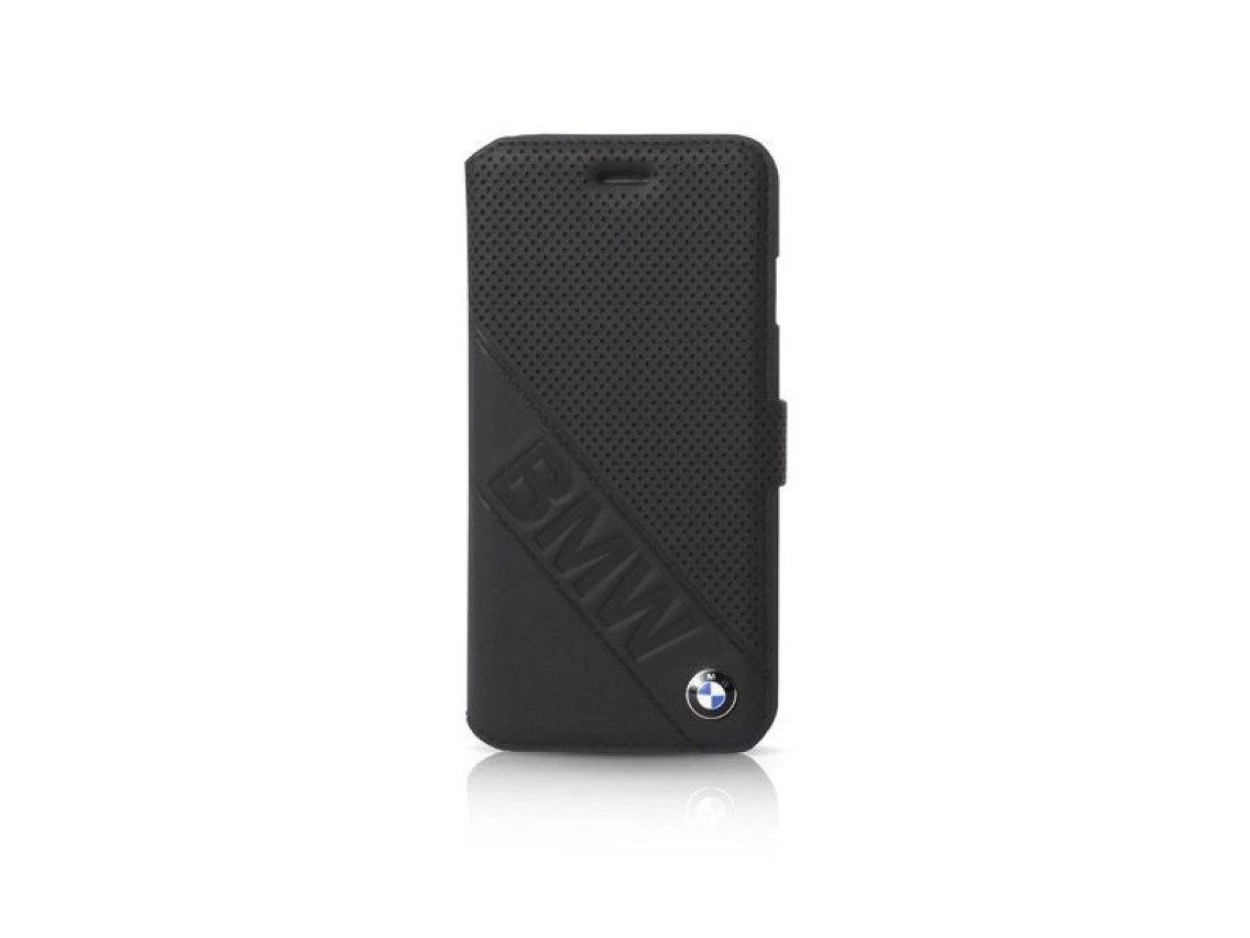 BMW Signature Leather Booktype Case for Sony Z5 - Black