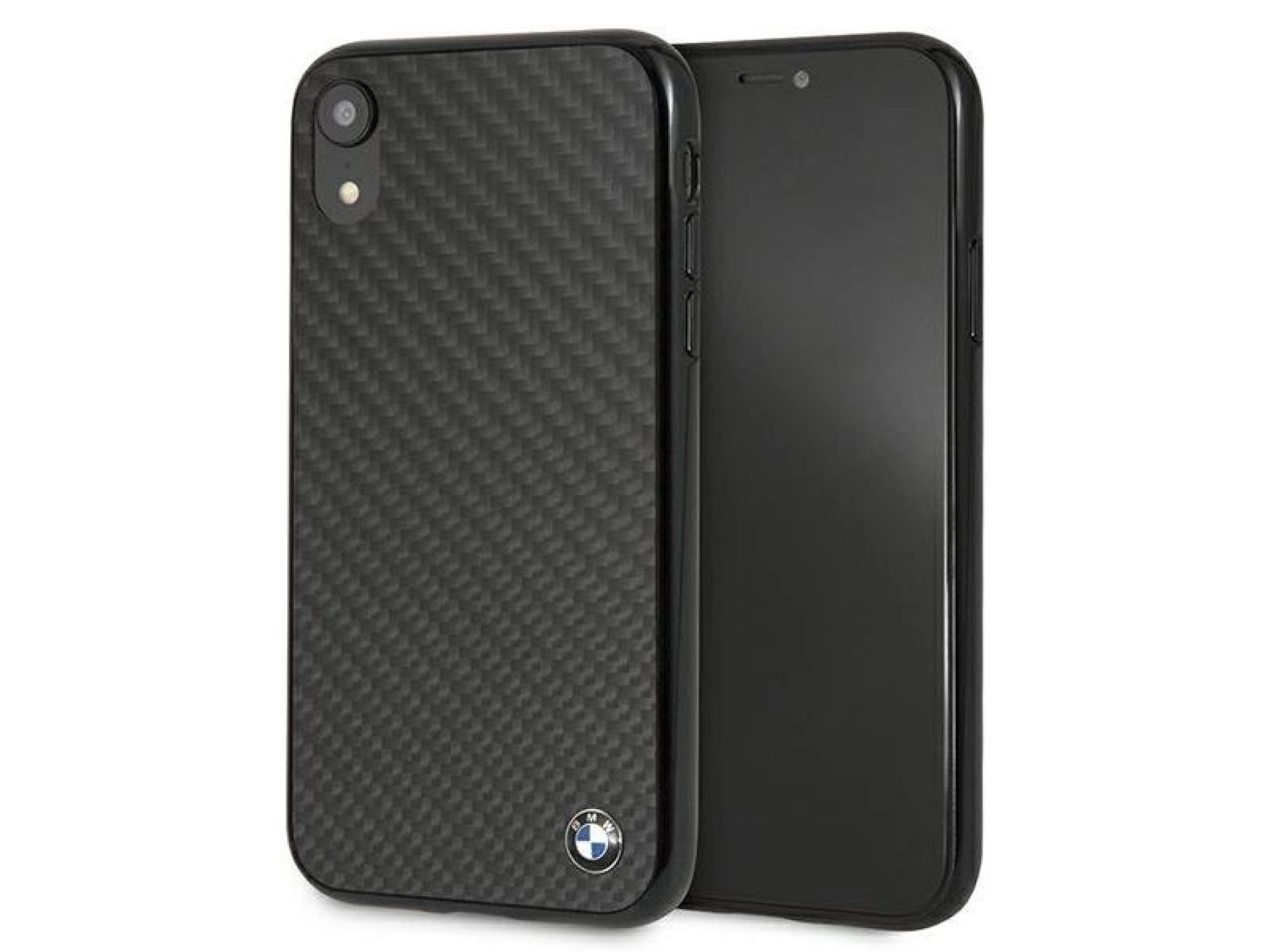 BMW Siganture Carbon iPhone Xr Case - Black