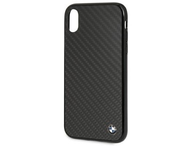 Capa BMW Signature Carbon para iPhone XR - Preta