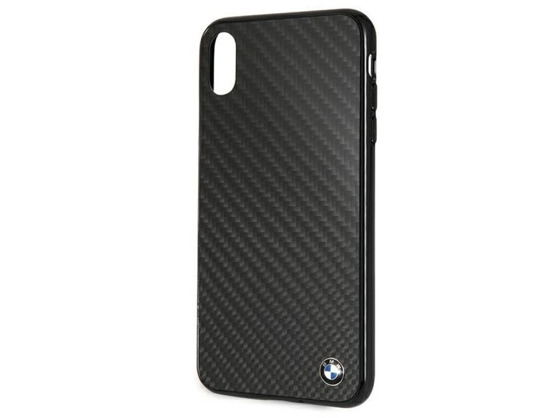 BMW Siganture Carbon Case for iPhone Xs Max - Black